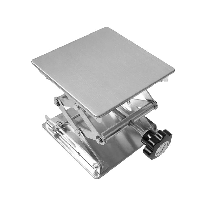 SUCOHANS Stainless Steel Lab Jack Lift Stand Table Scissor Stand Platform (6" x 6") - Image 1